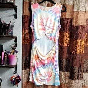 Tie Dye Summer Dress XL
